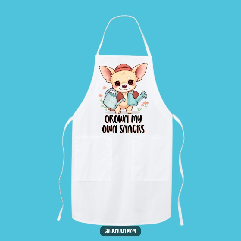 Funny Chihuahua Gardener Apron: Cook and Garden with This Pup!