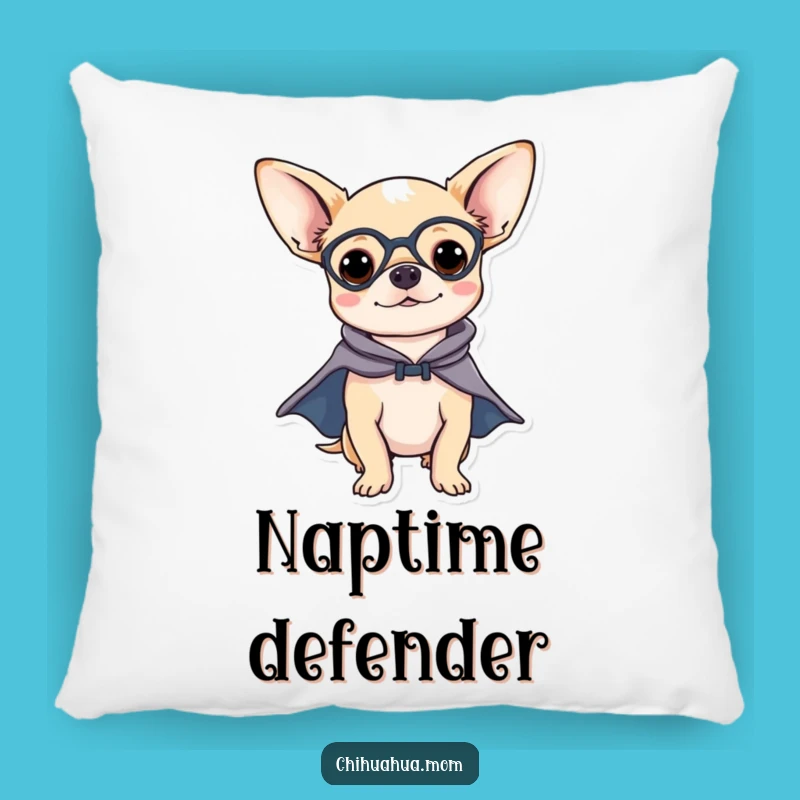 Funny Chihuahua Super Snuggle Pillow - Comfy & Hilarious Dog Decor Gift