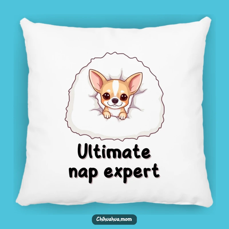 Super Soft Funny Peekaboo Chihuahua Pillow: Ultimate Cozy Comfort!