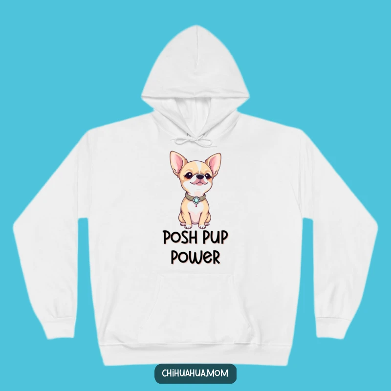 Funny Proud Chihuahua Hoodie: Sparkly Dog Lover Sweatshirt, Hilarious Gift