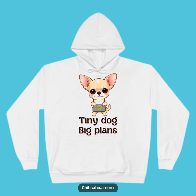 Funny Chihuahua Handbag Hoodie: Warm & Stylish Diva Pup Cozy - Perfect Funny!