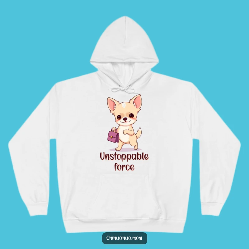 Cozy Funny Chihuahua Handbag Hoodie: Warm & Humorous Pet Lover Gift