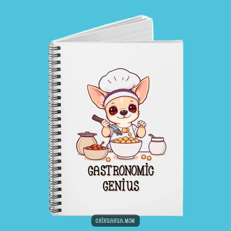 Funny Chihuahua Chef Notebook: Jot Down Recipes with Canine Flair