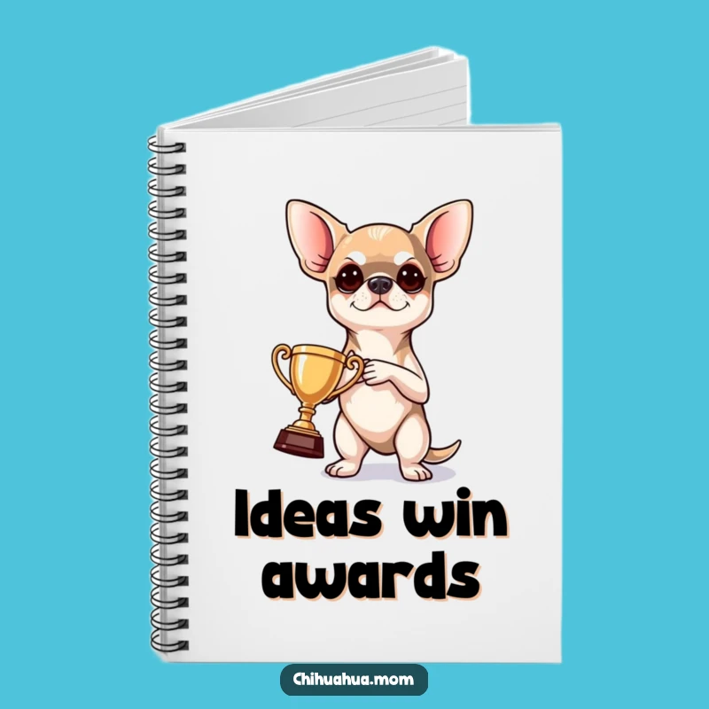 Funny Chihuahua Victory Notebook: Jot Down Your Triumphs with This Hilarious Funny Gift!
