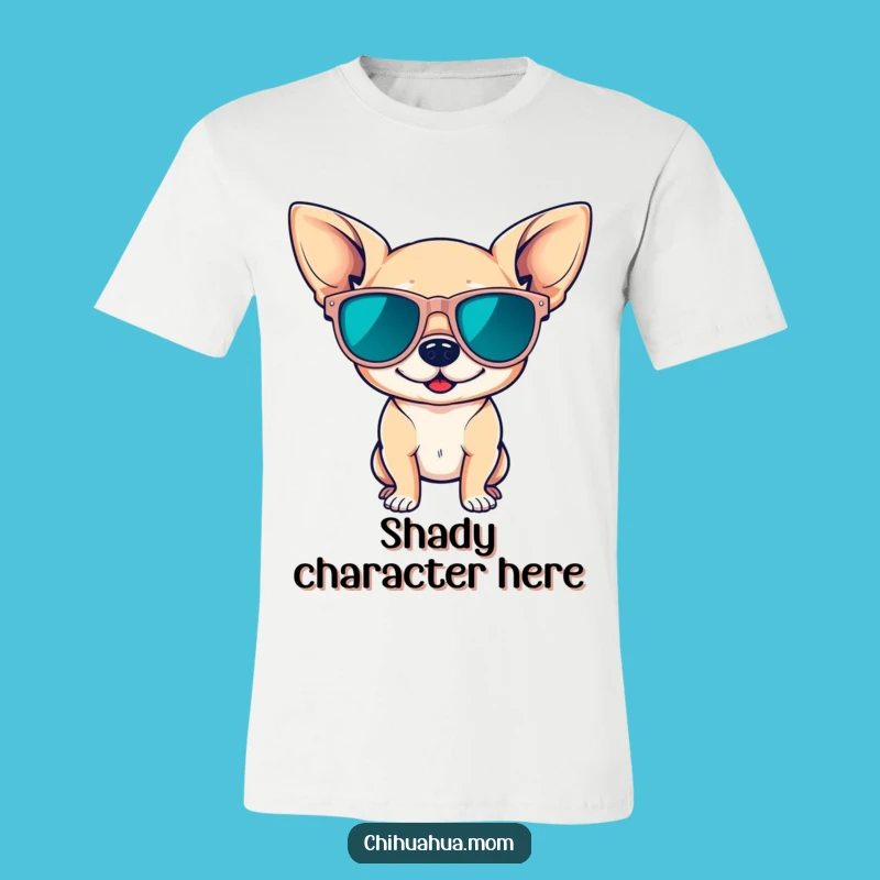 Funny Sunglasses Chihuahua T-Shirt: Rock Your Attitude with Cool Canine Style